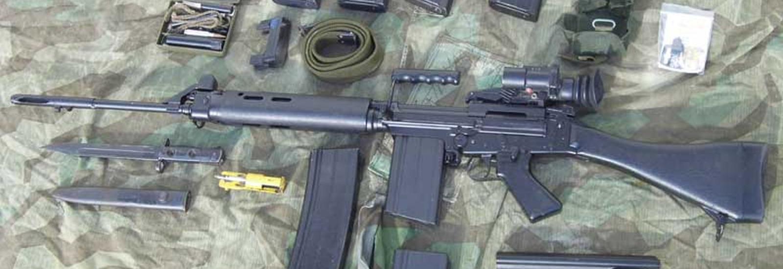 FN FAL A1L1 / StG58, classic Cold War-era battle rifle with rugged design